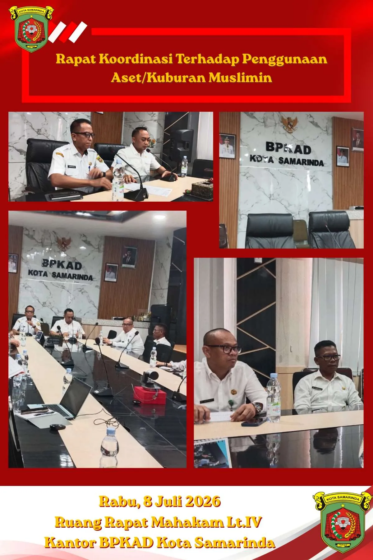 Rapat Koordinasi Penggunaan Aset Kuburan Muslimin