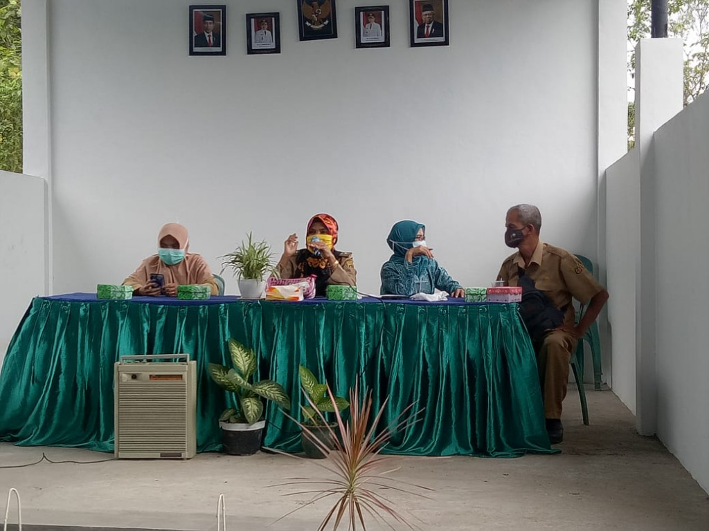 Peresmian TPS Baru Jl M Rifaddin RT 013 Kelurahan Tani Aman & Sosialisasi Protokol Kesehatan