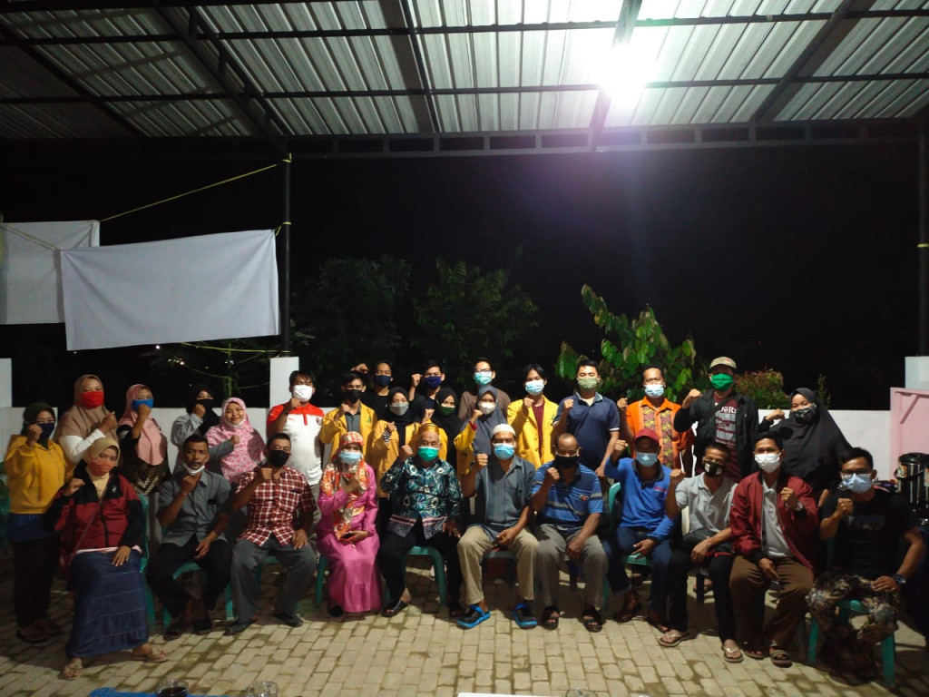 Rapat Kordinasi Bersama  Pemuda Loa Janan, KKN Unmul Samarinda, Rt, LPM, Pokmas, Posyandu, Dasa Wisma  Kelurahan Tani Aman