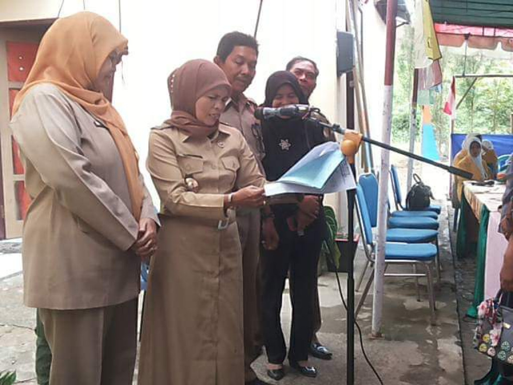 Kegiatan Pelantikan Kader Posyandu di Kelurahan Tani Aman Pada Tanggal 27  Nopember 2017