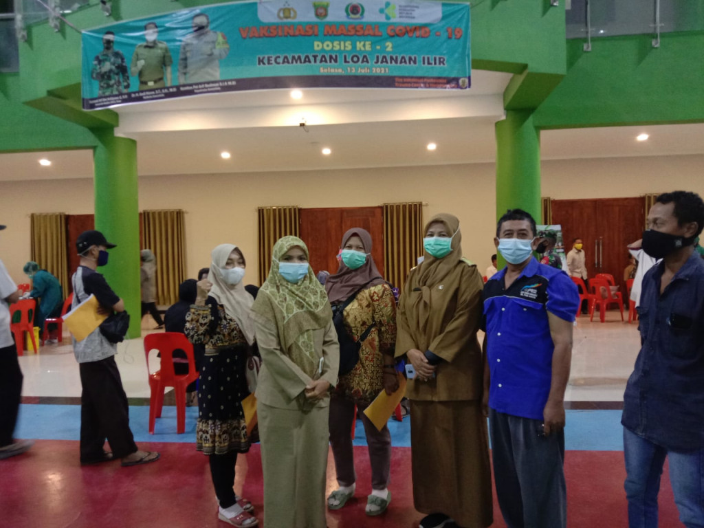 Menitoring Warga Kelurahan Tani Aman dalam Rangka, Kegiatan Vaksinasi Massal Priode Dosiss Kedua di IAIN