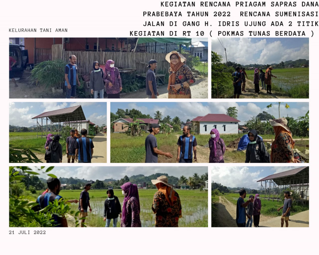 Kegiatan Rencana Program Sapras Dana Probebaya Tahun 2022