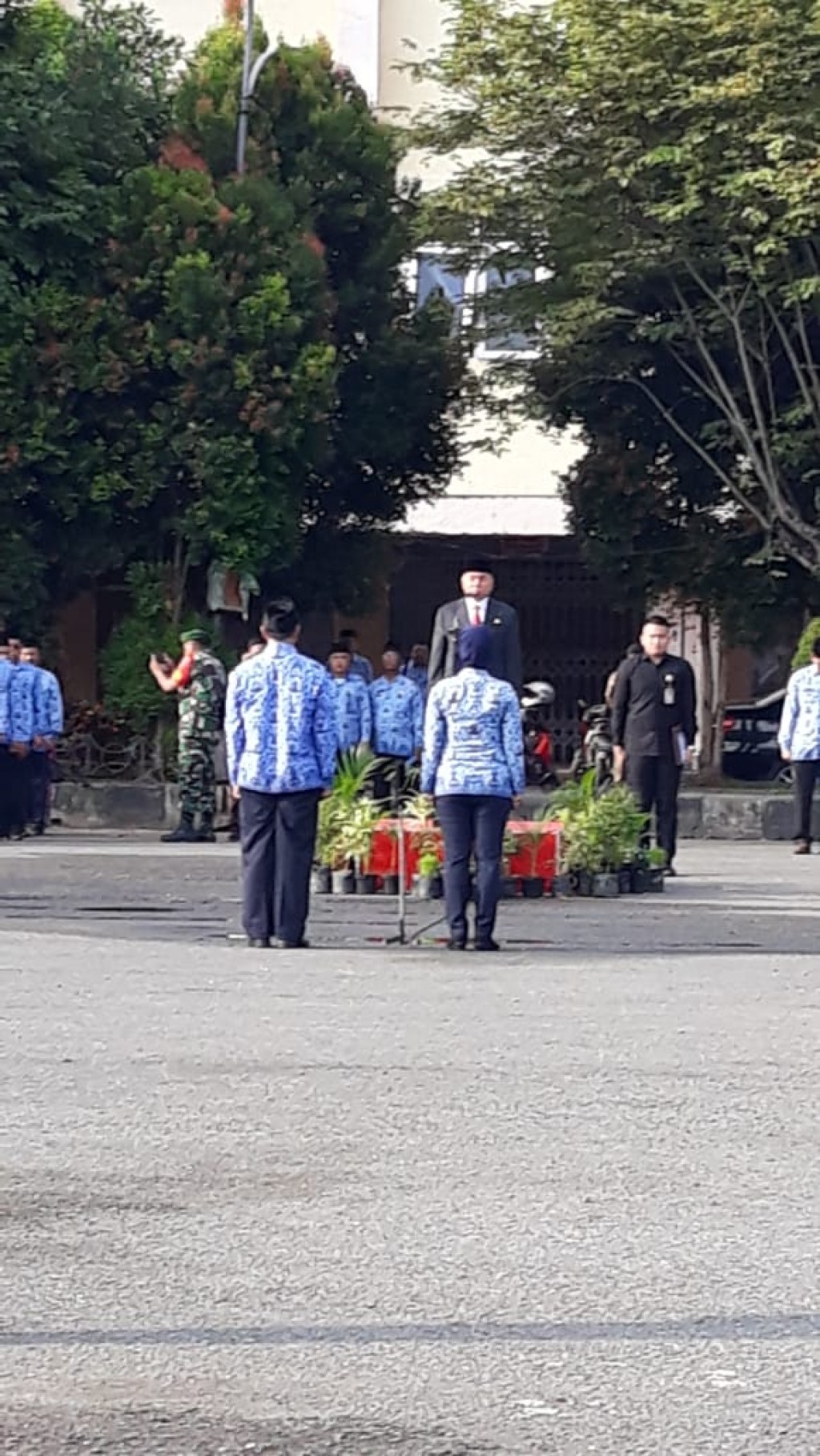 Upacara Memperingati Hari Ulang Tahun KORPRI ke 48 Tahun