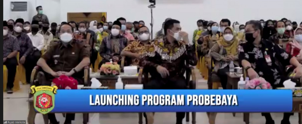Launching Program Pembangunan dan Pemberdayaan Masyarakat (PROBEBAYA) Oleh Wali Kota Bersama Seluruh Ketua RT Se – Kota Samarinda