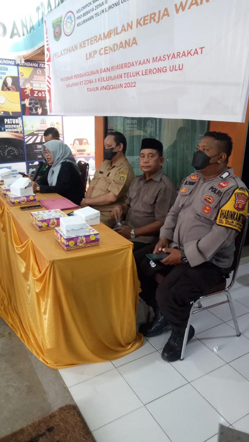 Pembukaan Pelatihan Keterampilan Kerja Probebaya 2022