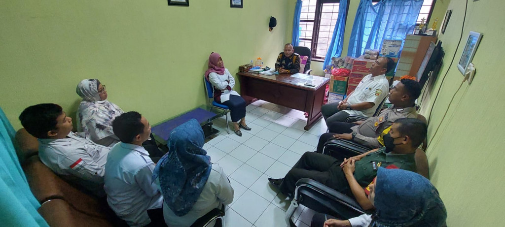 Rapat Perkenalan / Lapor Datang Petugas PPS Kelurahan Teluk Lerong Ulu