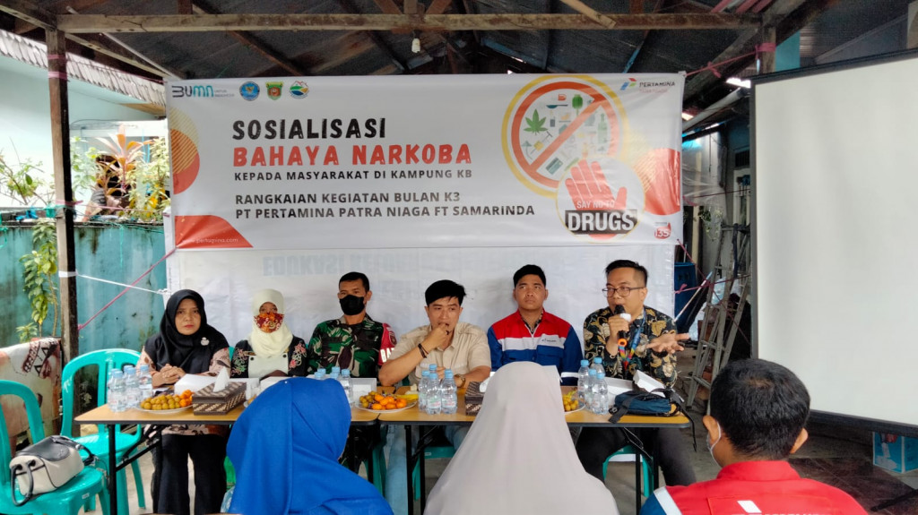 Sosialisasi Bahaya Narkoba Dari BNN Di Kampung KB