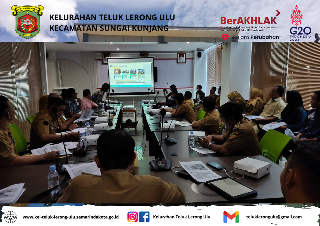 Rapat Koordinasi Penyusunan RP2KPKPK di Dinas Perumahan dan Permukiman