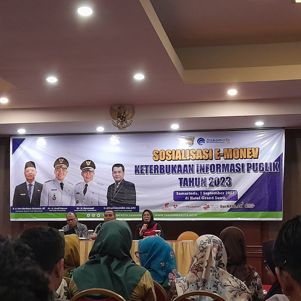 Sosialisasi E-Monev Keterbukaan Informasi Publik Tahun 2023