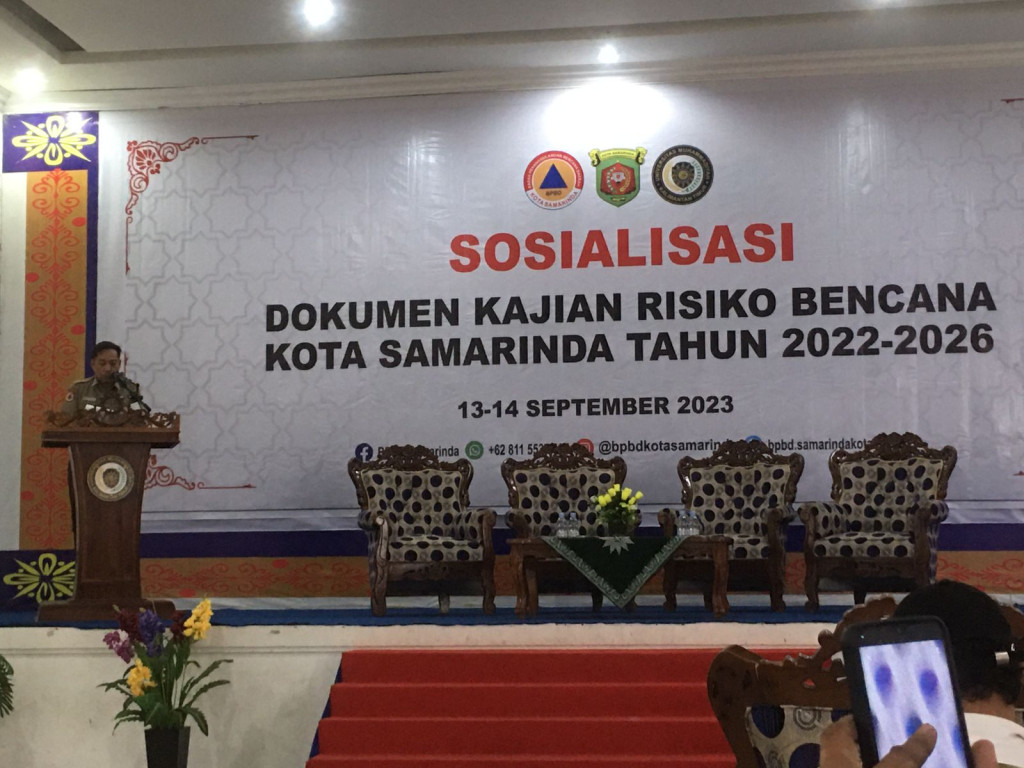 Sosialisasi Dokumen Kajian Risiko Bencana Kota Samarinda