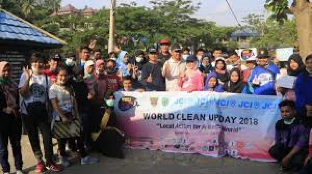 World Clean Up Day (WCUP) di Gang Nibung Temindung Permai