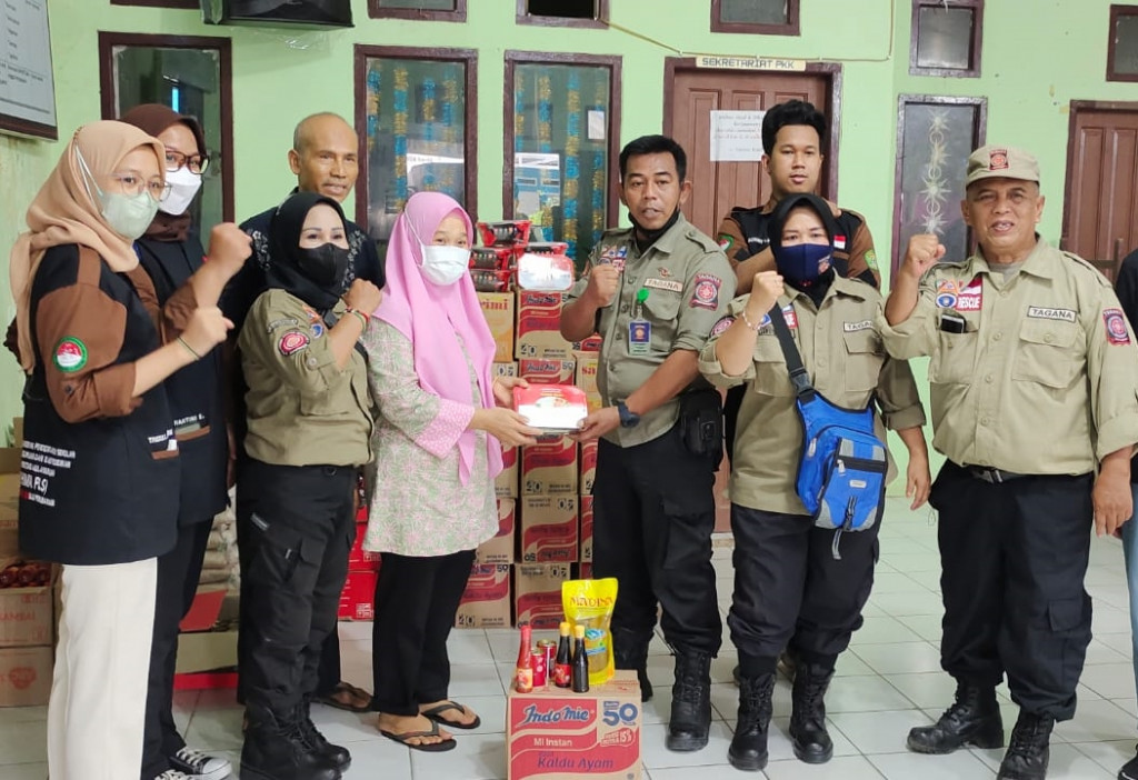 Bantuan untuk korban banjir Wilayah TEMINDUNG PERMAI