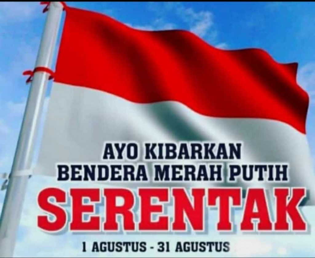 Himbauan Pemasangan Bendera dan Umbul-Umbul HUT RI ke - 78