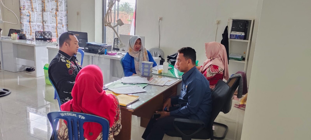 Kunjungan Camat Sungai Pinang Kota Samarinda