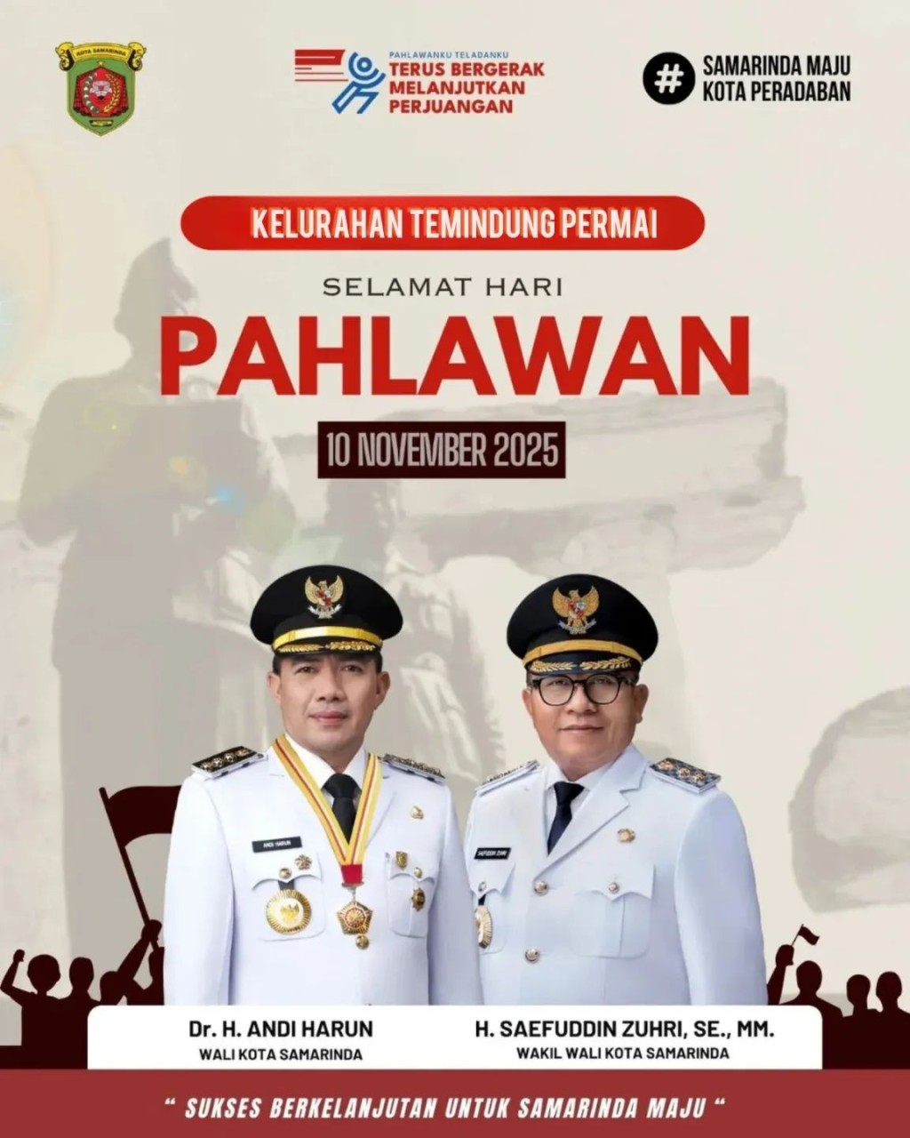 “Hari Pahlawan 2025: Pahlawanku Teladanku, Terus Bergerak, Melanjutkan Perjuangan!”