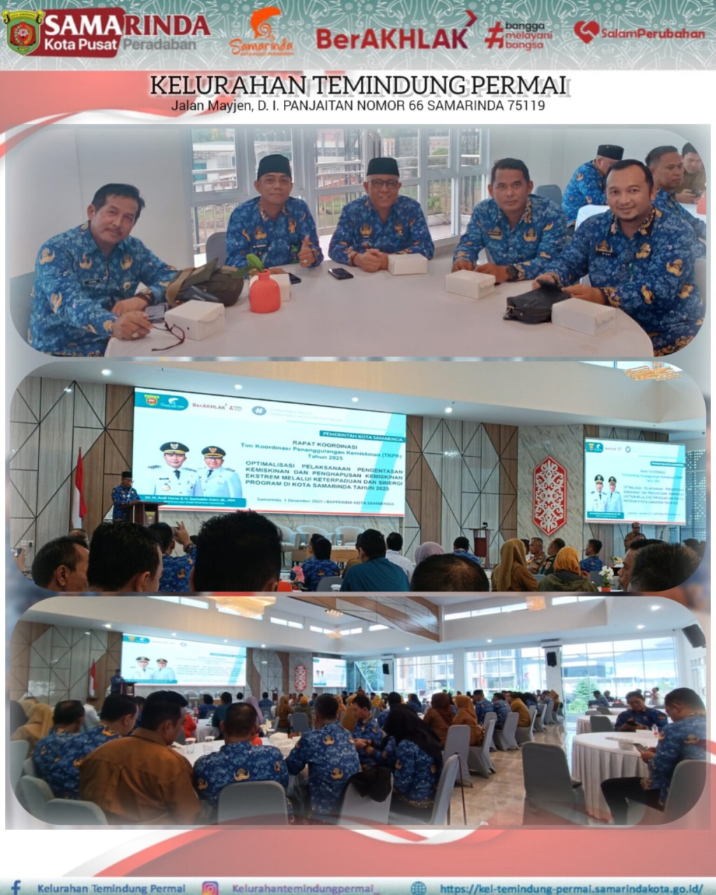 RAPAT TIM KOORDINASI PANANGGULANGAN KEMISKINAN KOTA SAMARINDA