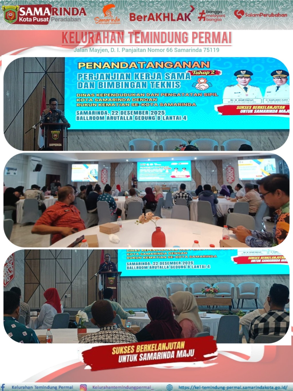 PEMKOT SAMARINDA JALIN KERJA SAMA DENGAN RUKUN KEMATIAN UNTUK PERKUAT PENCATATAN KEMATIAN BERBASIS REAL TIME