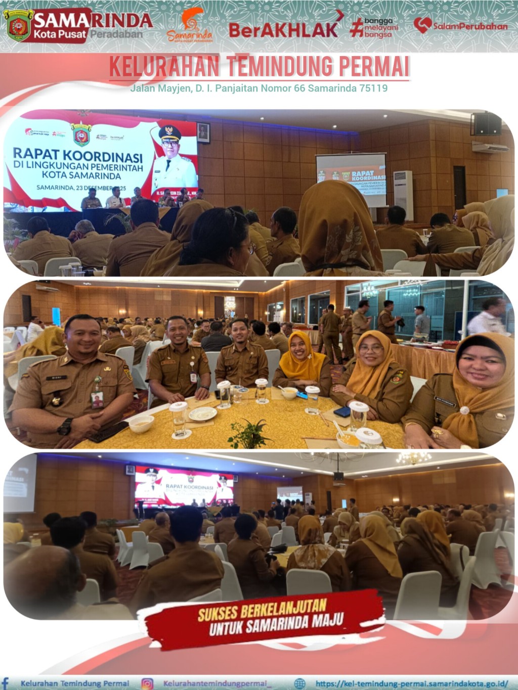 RAPAT KOORDINASI DI LINGKUNGAN PEMERINTAH KOTA SAMARINDA