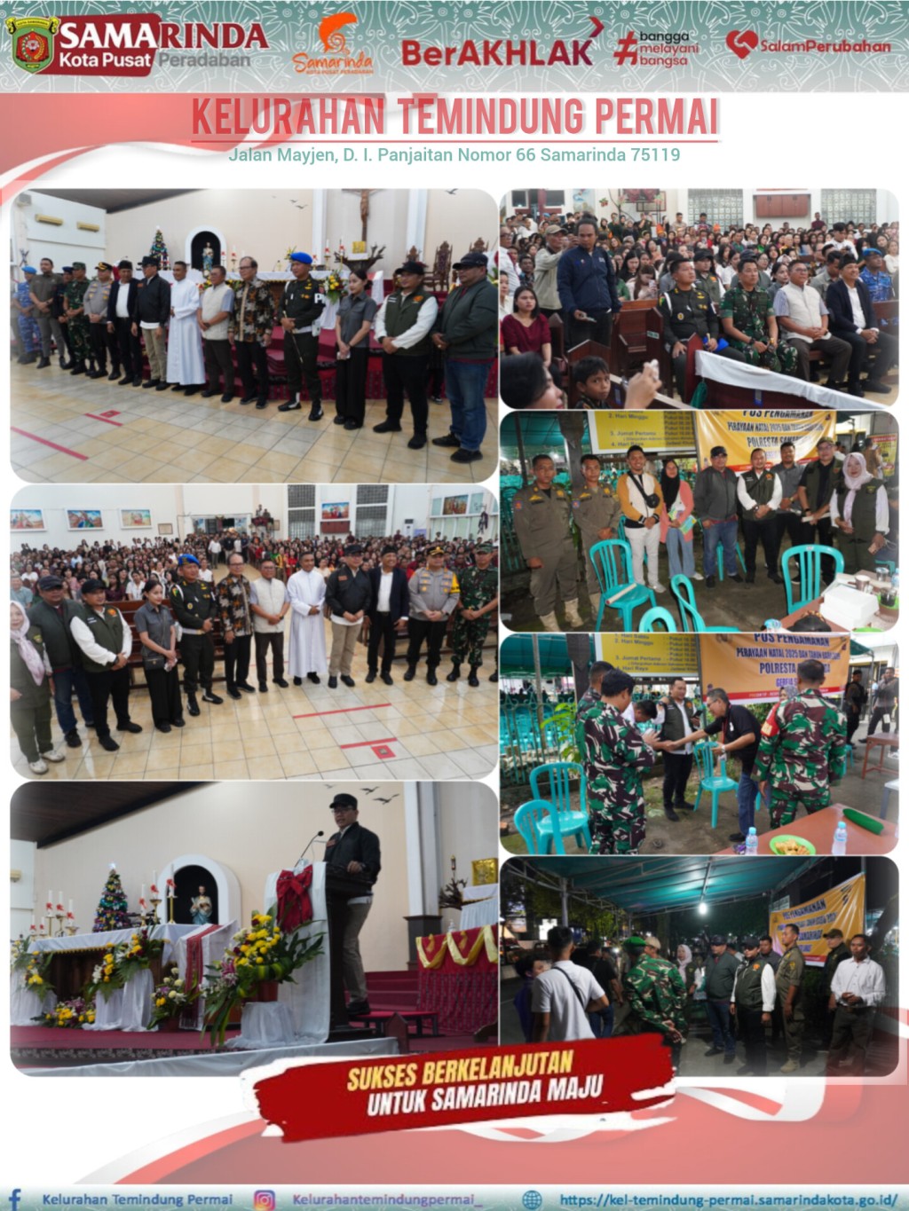 WALI KOTA SAMARINDA SAMPAIKAN UCAPAN NATAL DAN TAHUN BARU SUASANA PENUH TOLERANSI DAN KEBERSAMAAN