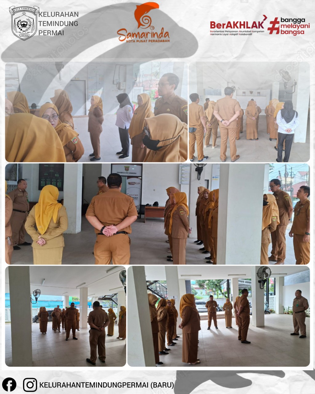 APEL PAGI AWAL TAHUN KELURAHAN TEMINDUNG PERMAI