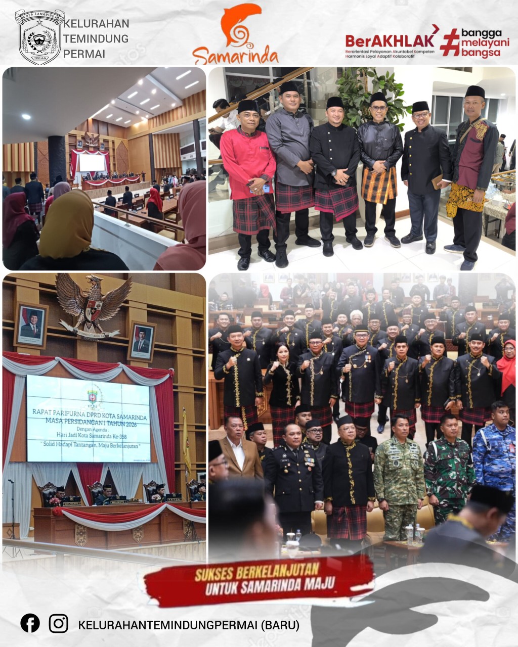 DPRD KOTA SAMARINDA GELAR RAPAT PARIPURNA