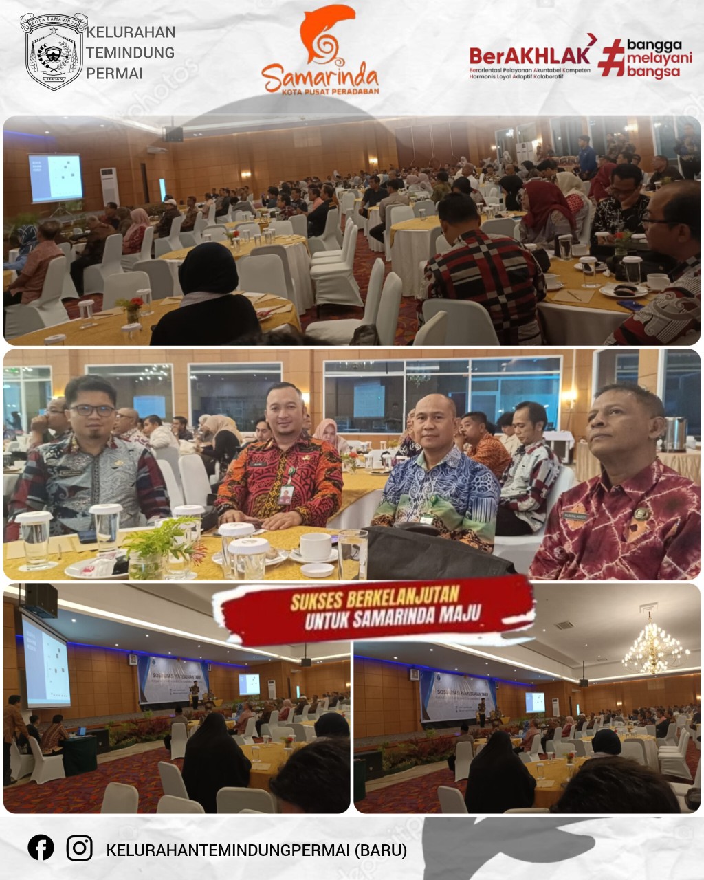 SOSIALISASI PENYESUAIAN TARIF PERUMDA TIRTA KENCANA KOTA SAMARINDA