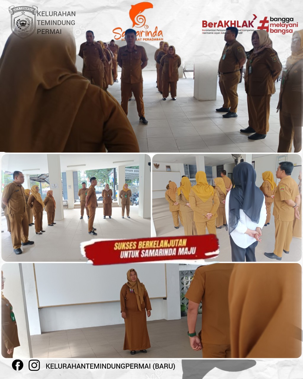 APEL PAGI KELURAHAN TEMINDUNG PERMAI