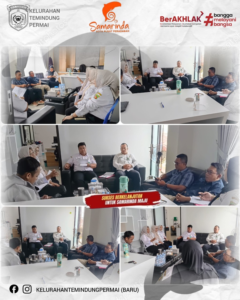 Koordinasi Persiapan Pelaksanaan Kegiatan Probebaya Tahun 2026 Digelar di Kelurahan Temindung Permai