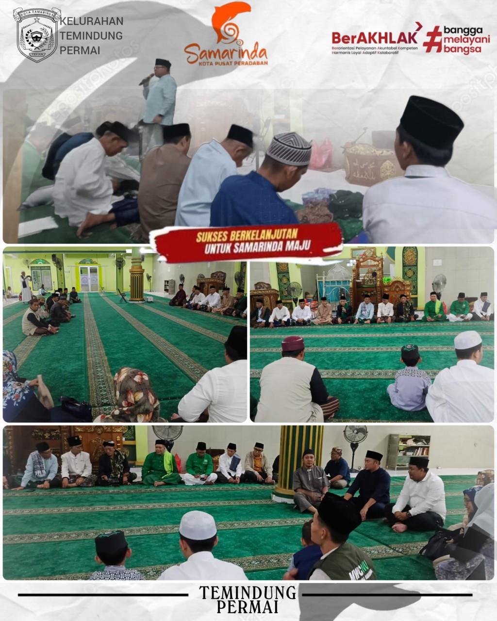 Wakil Wali Kota Samarinda Hadiri Buka Puasa Bersama di Masjid Babul Hafazhah