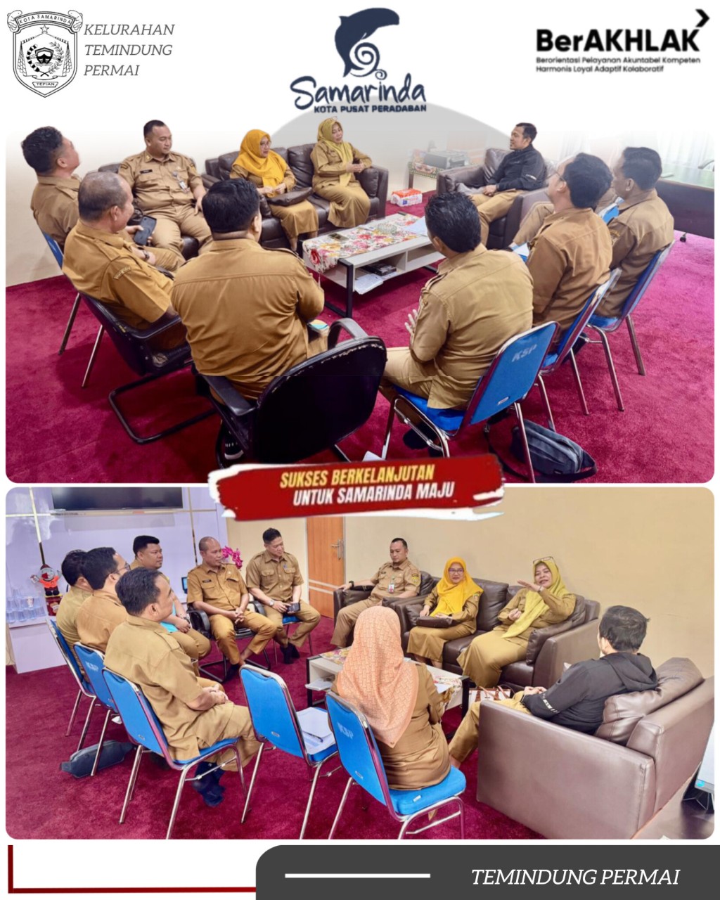 Rapat Evaluasi Kinerja dan Administrasi BUMRT Kecamatan Sungai Pinang