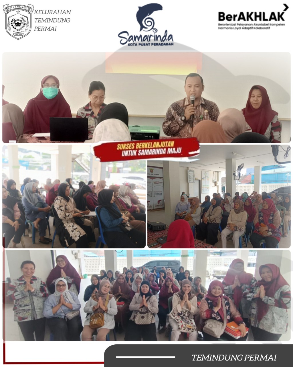 Bina Wilayah Rutin Kader Posyandu di Temindung Permai Tingkatkan Kualitas Layanan Kesehatan Masyarakat