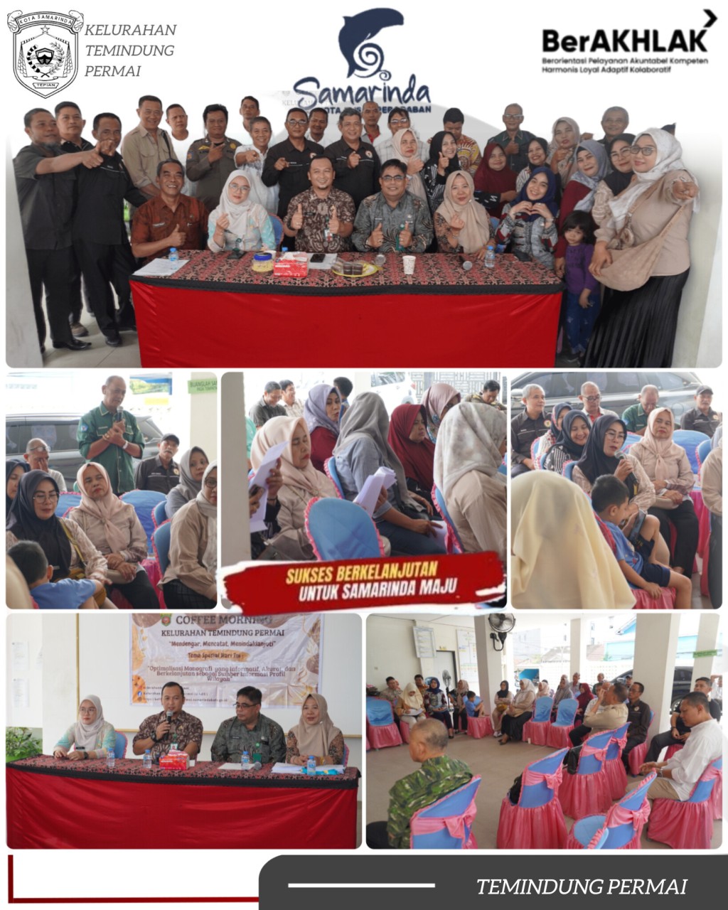 Coffee Morning Jadi Wadah Tingkatkan Akurasi Data Monografi di Temindung Permai