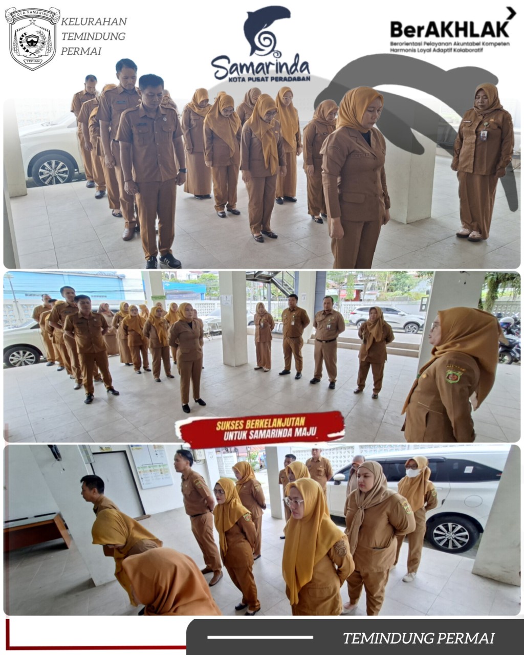 Apel Rutin Kelurahan Temindung Pemai