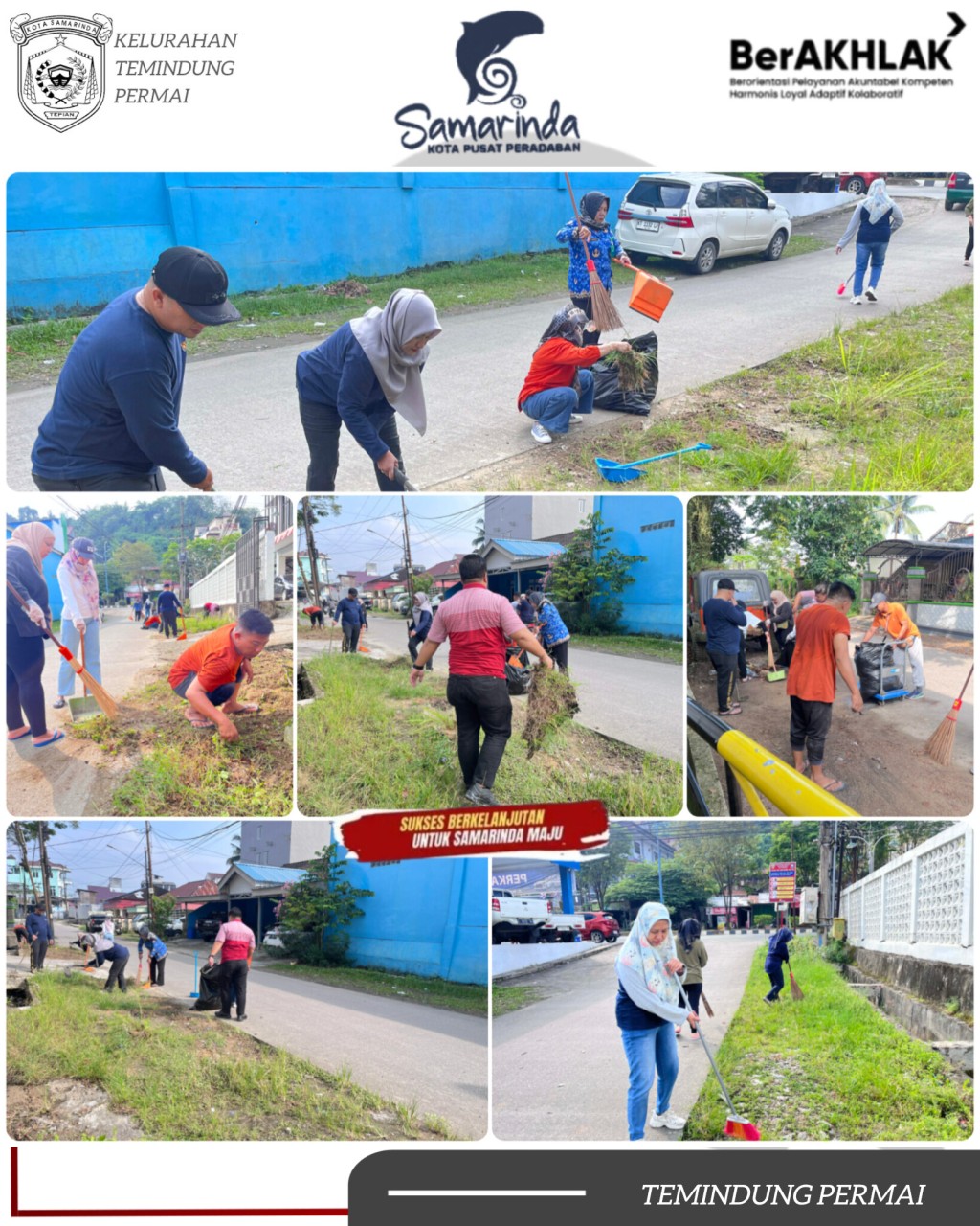 Gerakan Asri Lingkungan Digelar Jl. Sejahtera 1