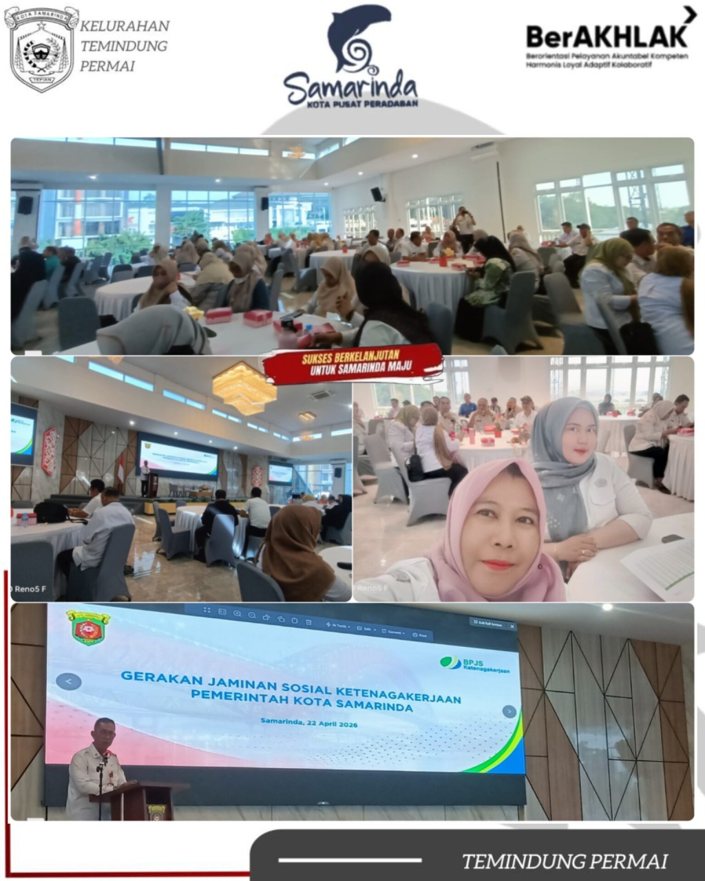 Sosialisasi BPJS Ketenagakerjaan di Arutala Bapperida, Dorong Universal Coverage di Samarinda