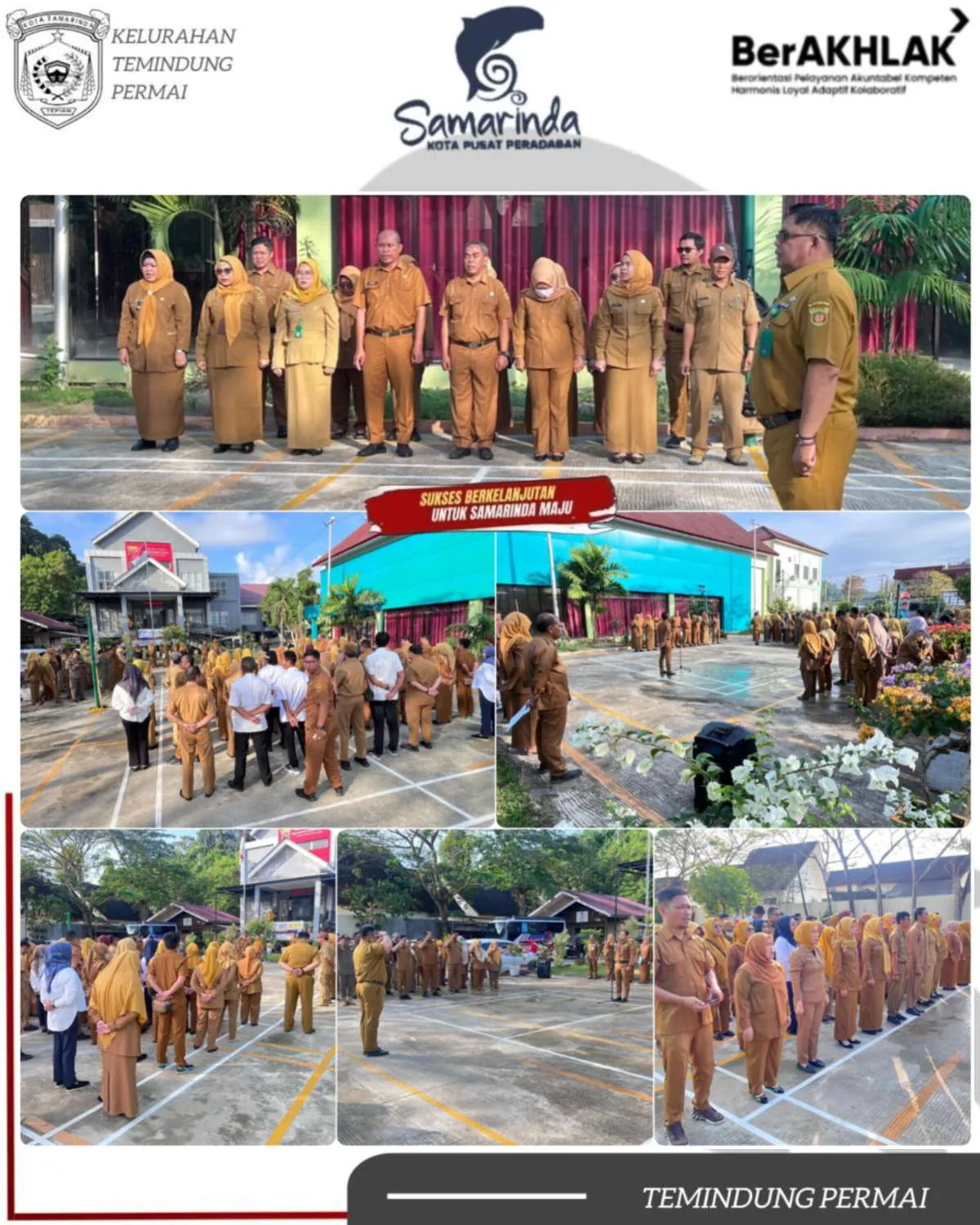 Apel Gabungan Kecamatan Sungai Pinang Kota Samarinda
