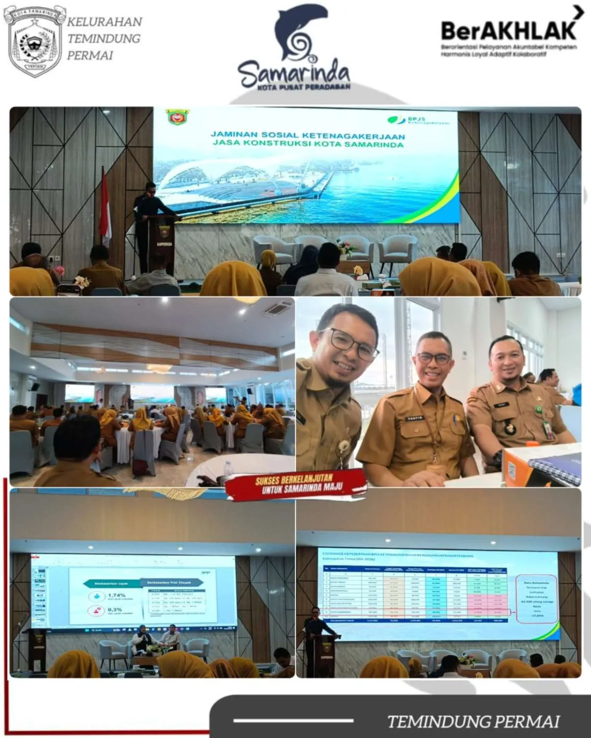 Wali Kota Samarinda Soroti Perlindungan BPJS Ketenagakerjaan bagi Pekerja Konstruksi