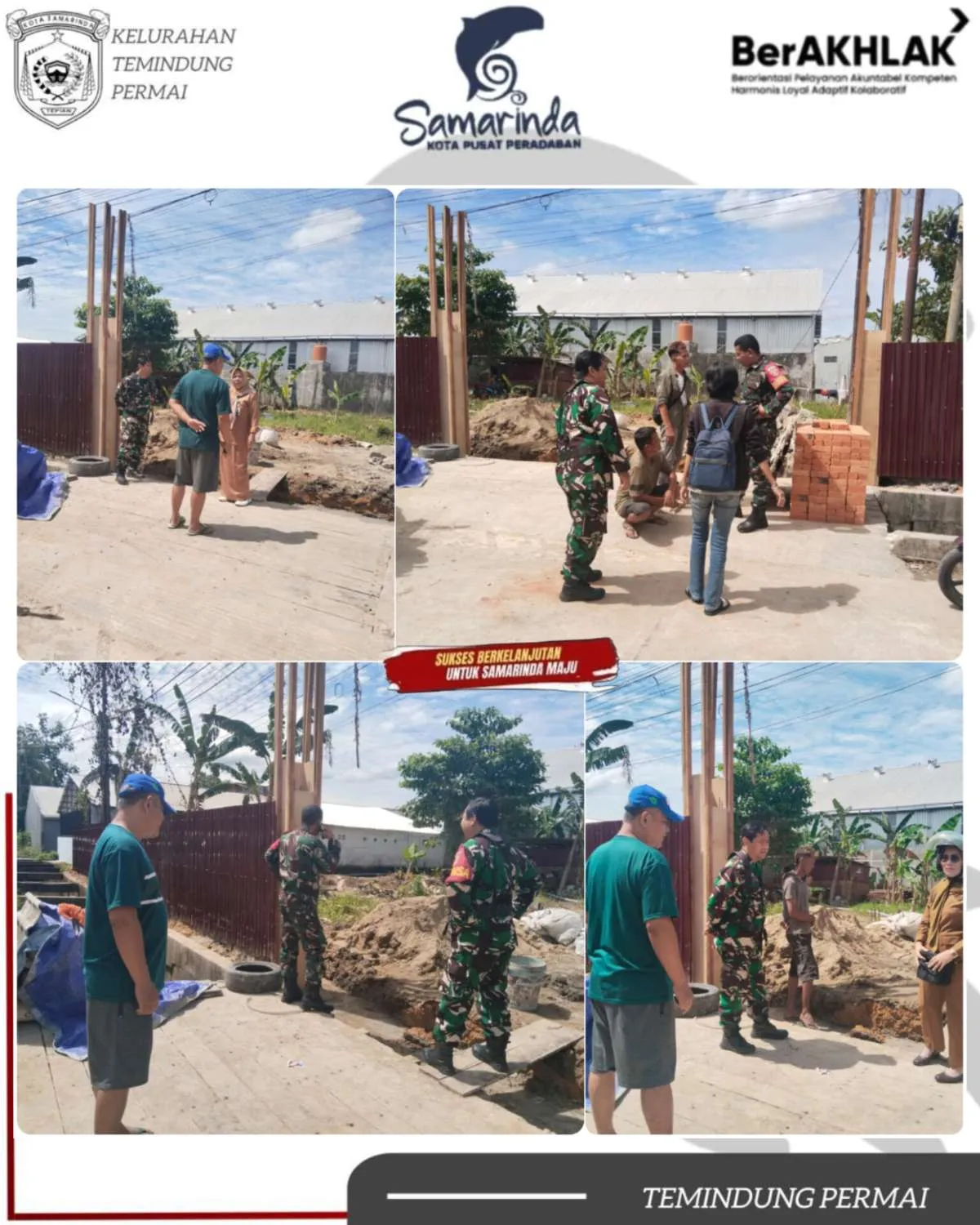 Monitoring kegiatan Kasi Pemerintahan dan Ketertiban Umum Kelurahan