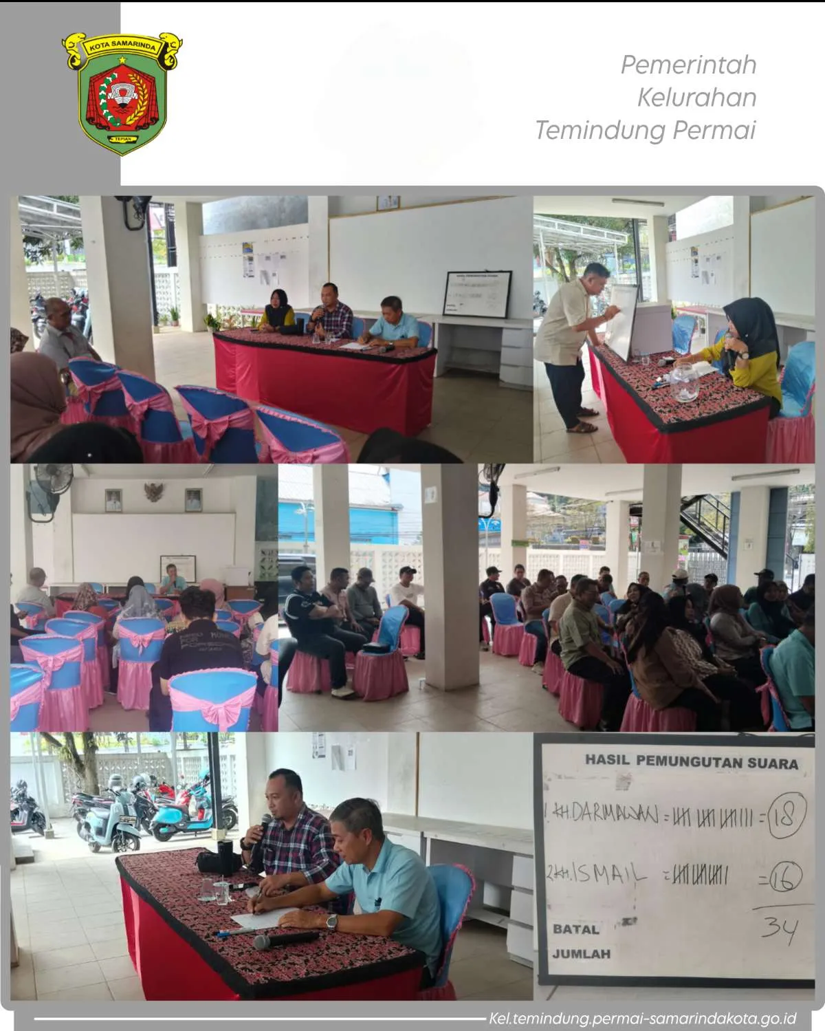 🤝 Pemilihan Ketua Forum RT Kelurahan Temindung Permai Periode 2026–2031