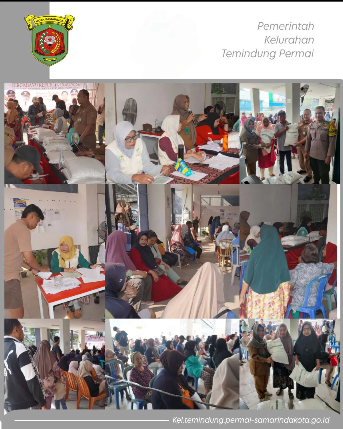 Bantuan Beras Bulog untuk Warga, Kepedulian dan Kebersamaan Terus Dikuatkan