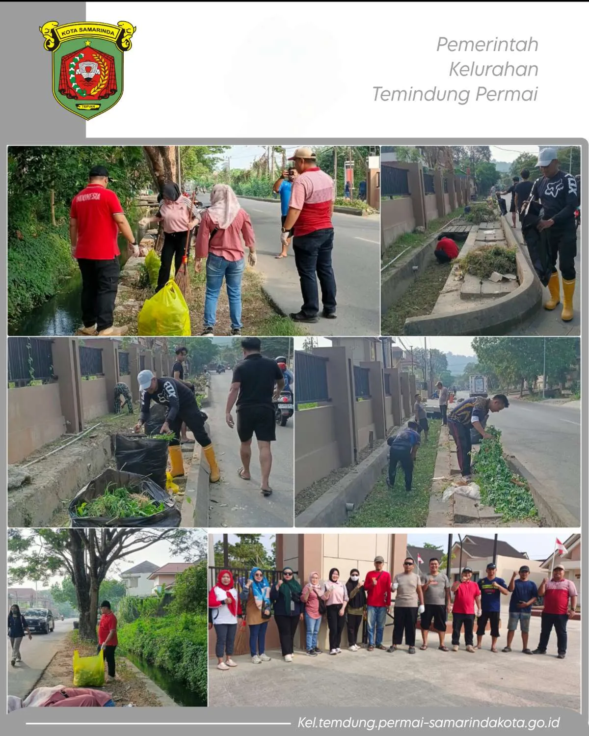 Gotong Royong Bersama, Wujudkan Lingkungan yang Aman, Nyaman, dan ASRI