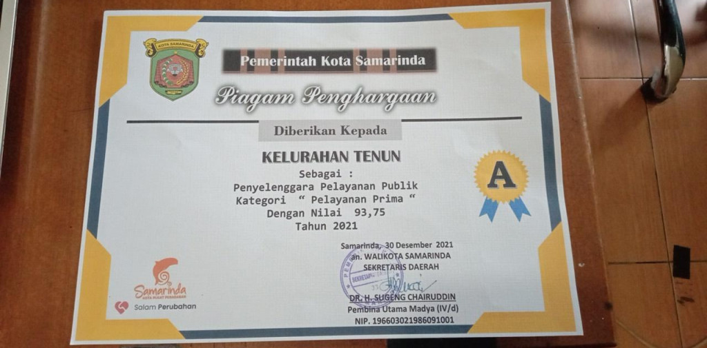 Evaluasi Penilaian kinerja pelayanan publik Tahun 2021