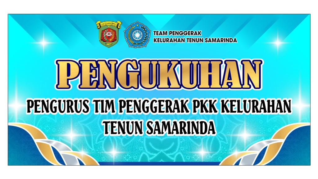 PENGUKUHAN Pengurus Tim penggerak PKK Kel. Tenun