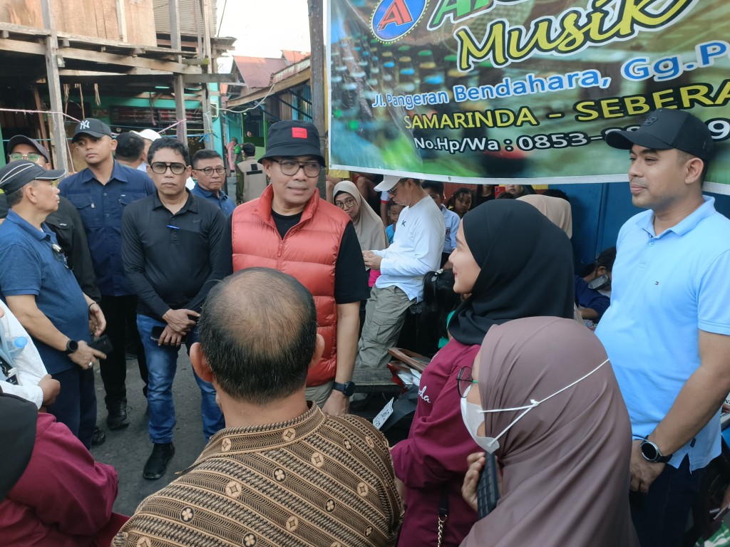 Kunjungan Kerja Wali Kota Samarinda Bersama WAWALI  di Kelurahan Tenun samarinda