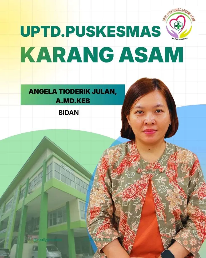 Angela Tioderik Julan, A.Md.Keb
