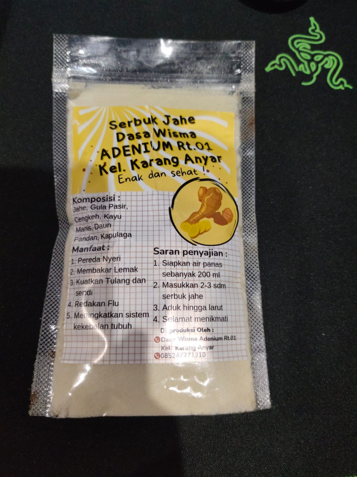 Serbuk Jahe