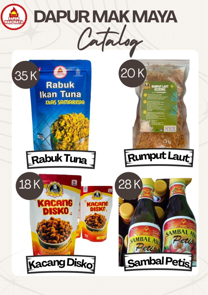 rabuk ikan, kacang dan sambal