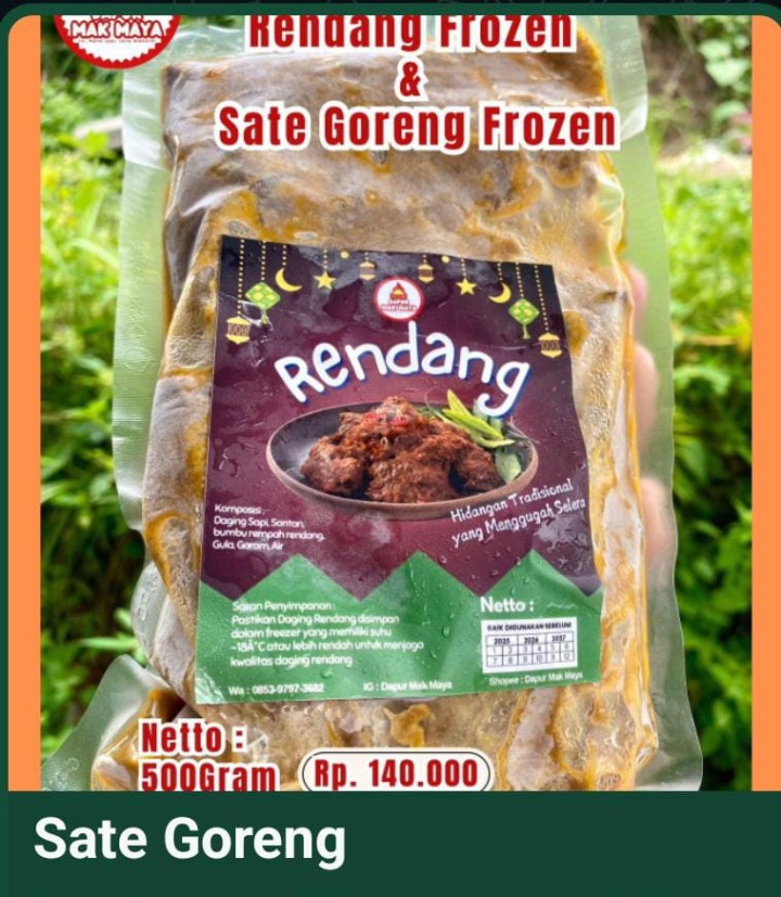 rendang dan sate