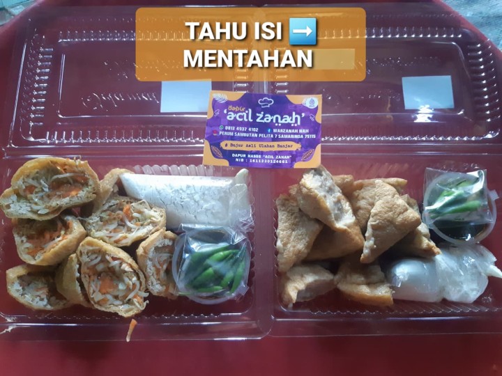 tahu isi dan tahu bakso mentahan
