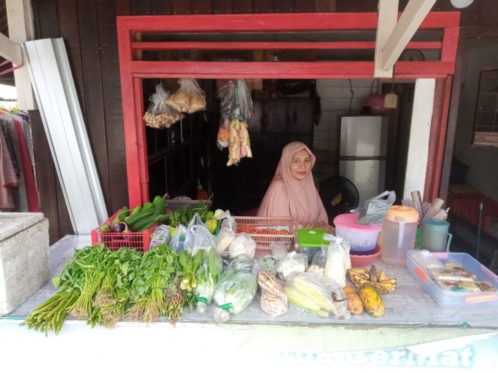 Warung sayur Ibu Sri Subur